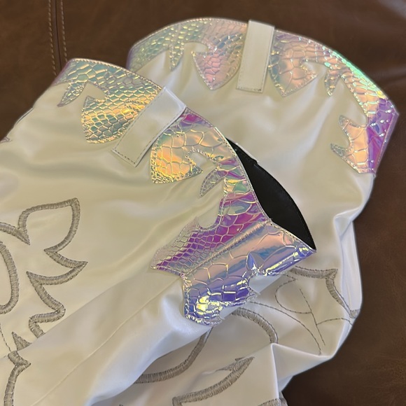 NWT Dolls Kill x Cape Robbin Pure Love Bandit Cowgirl Boots - Picture 10 of 12